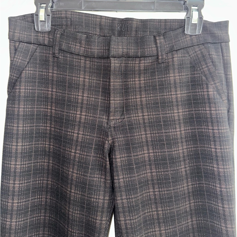 Kut from the Kloth Dark Plaid Pants